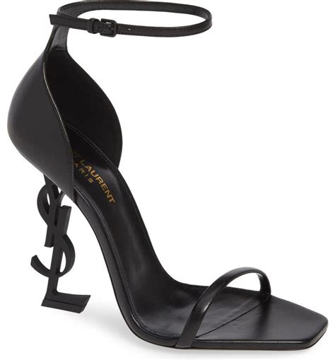 opyum sandals ysl cad|saint laurent ankle strap sandals.